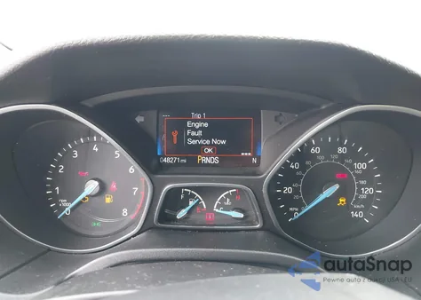 2017 Ford Focus Titanium from USA, damaged, VIN 1FADP3J27HL215051